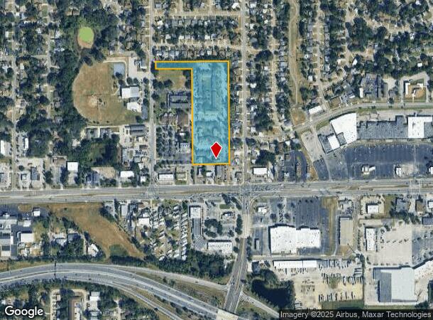 815 Borders Cir, Orlando, FL Parcel Map