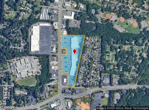 2932 Canton Rd, Marietta, GA Parcel Map