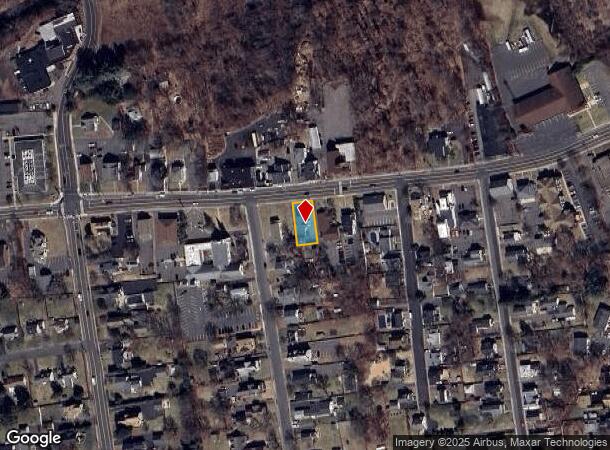  122 W Main St, Plainville, CT Parcel Map