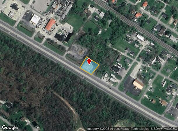  1823 Ashland Rd, Greenup, KY Parcel Map