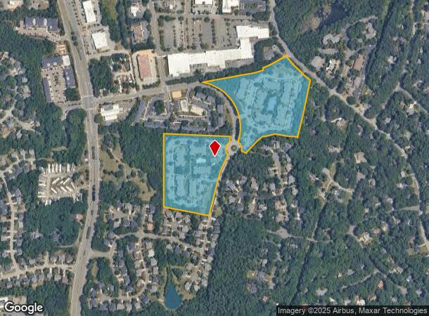 100 Saluda Ct, Chapel Hill, NC Parcel Map