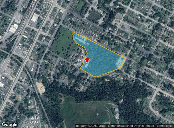 1115 Reservoir St, Waynesboro, VA Parcel Map