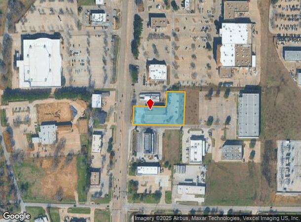  5505 S Cooper St, Arlington, TX Parcel Map
