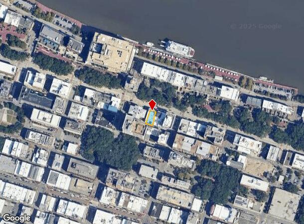 9 E Bay St, Savannah, GA Parcel Map