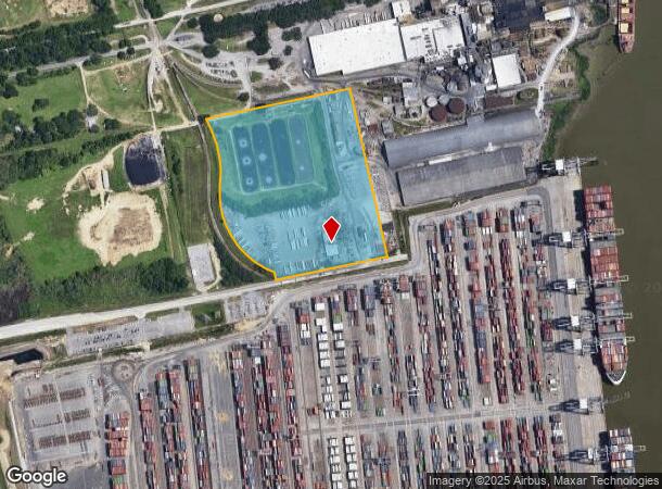  2 Grange Rd, Port Wentworth, GA Parcel Map