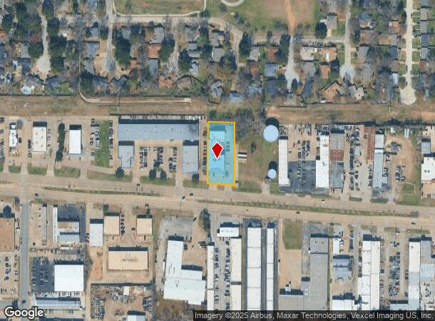  2025 W Pioneer Pky, Pantego, TX Parcel Map