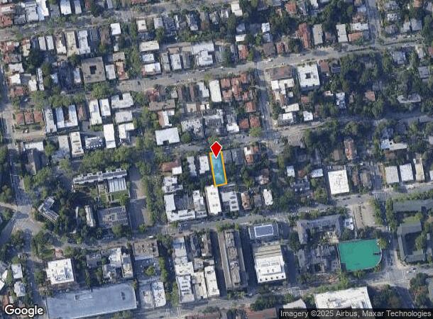 2552 Le Conte Ave, Berkeley, CA Parcel Map
