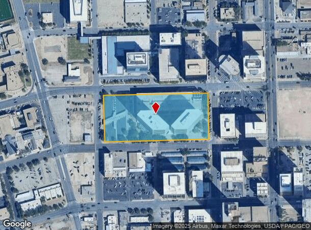  500 W Texas Ave, Midland, TX Parcel Map