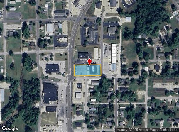 101 Pine St, Loogootee, IN Parcel Map