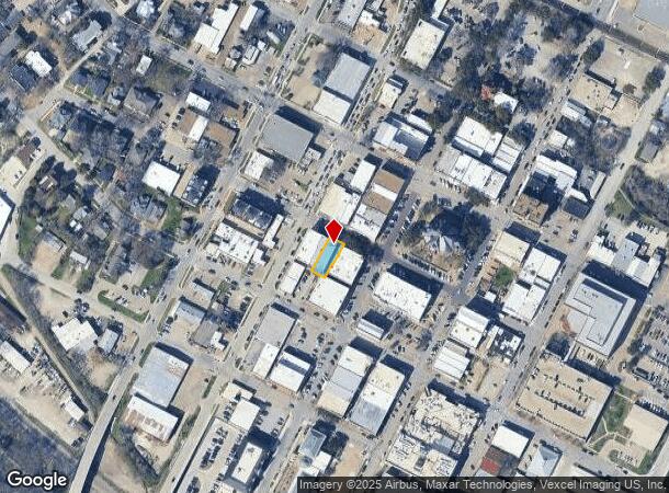  209 W Franklin St, Waxahachie, TX Parcel Map