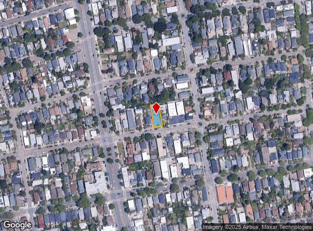1525 Harmon St, Berkeley, CA Parcel Map
