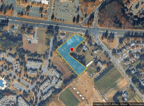 527 Ridge Rd, Monmouth Junction, NJ Parcel Map