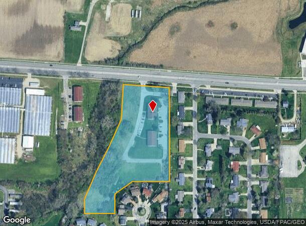  4967 Hill Ave, Toledo, OH Parcel Map