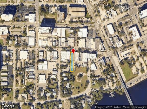  843 E New Haven Ave, Melbourne, FL Parcel Map