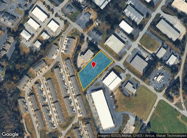 S Batesville Rd, Greer, SC Parcel Map