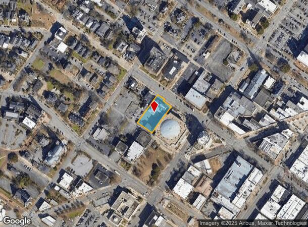  746 Cherry St, Macon, GA Parcel Map