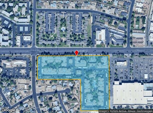 577 E Baseline Rd, Tempe, AZ Parcel Map
