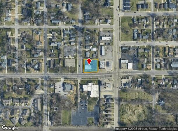  3603 E Jefferson Blvd, South Bend, IN Parcel Map