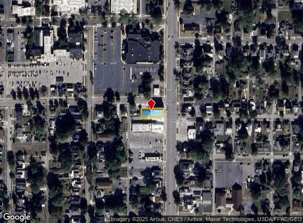  830 N Main St, Findlay, OH Parcel Map