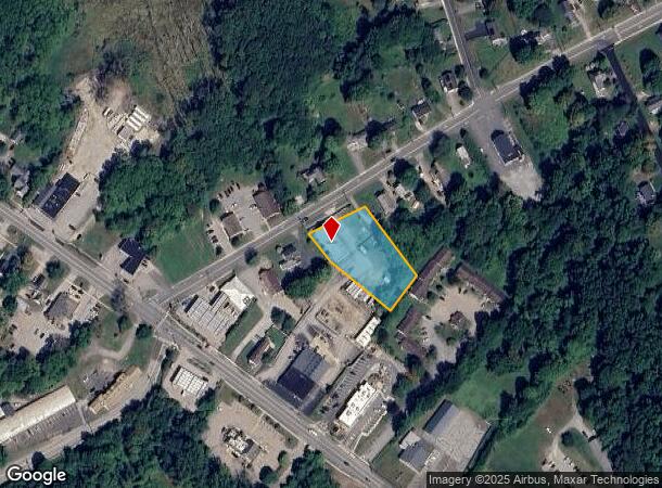  60 Halls Hill Rd, Colchester, CT Parcel Map