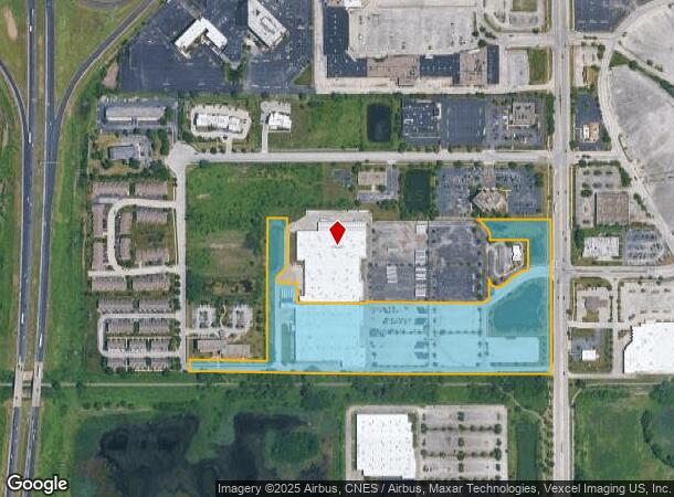 21410 S Cicero Ave, Matteson, IL Parcel Map
