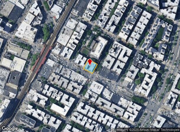  1405 Walton Ave, Bronx, NY Parcel Map