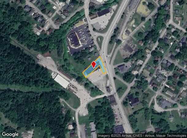  1402 Main St, Burgettstown, PA Parcel Map