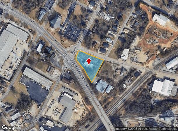 806 Athens St, Gainesville, GA Parcel Map