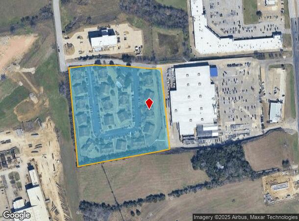 2699 Schulte Blvd, Brenham, TX Parcel Map