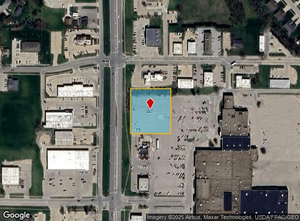  2406 S Center St, Marshalltown, IA Parcel Map
