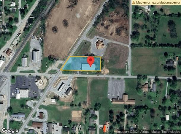  100 N Gentry Blvd, Gentry, AR Parcel Map