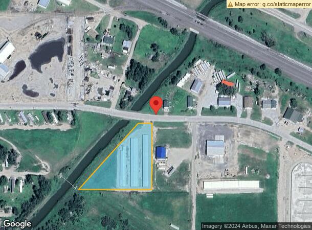  605 E Monroe St, Cozad, NE Parcel Map