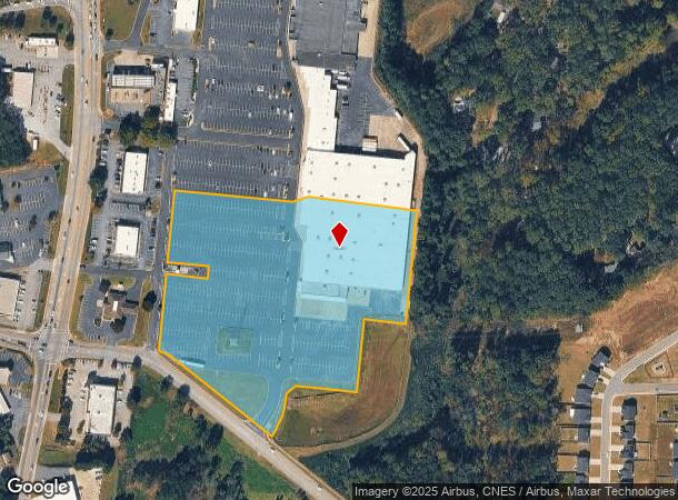 1039 S Pendleton St, Easley, SC Parcel Map