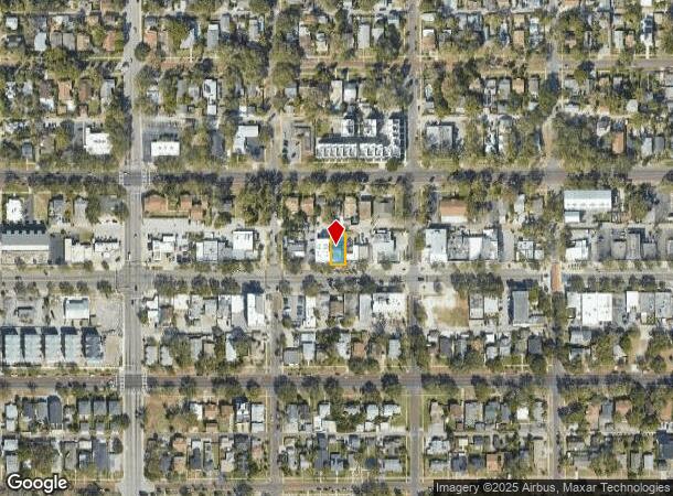  2635 Central Ave, Saint Petersburg, FL Parcel Map