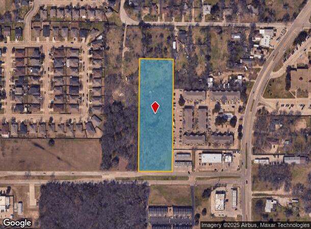 12904 Timothy Ln, Balch Springs, TX Parcel Map