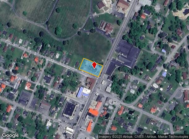1401 Main St E, Oak Hill, WV Parcel Map