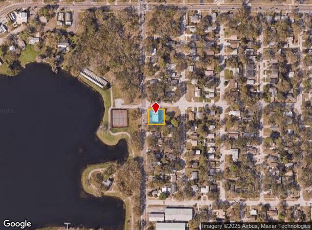  1353 S Martin Luther King Jr Ave, Clearwater, FL Parcel Map