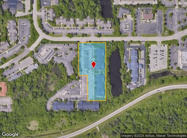  2365 Woodlake Dr, Okemos, MI Parcel Map