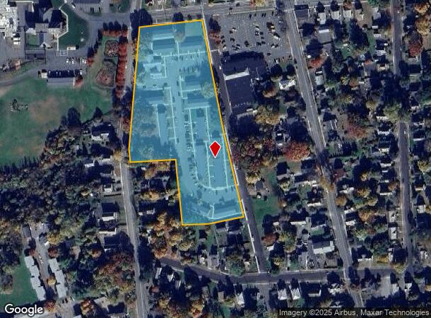  1 Elm Ter, Greenfield, MA Parcel Map
