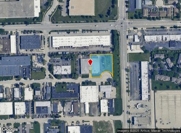  16 W Official Rd, Addison, IL Parcel Map