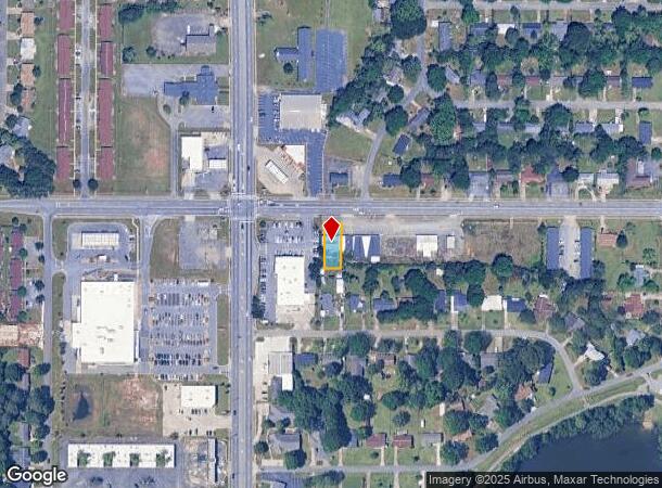 1321 Green St, Warner Robins, GA Parcel Map