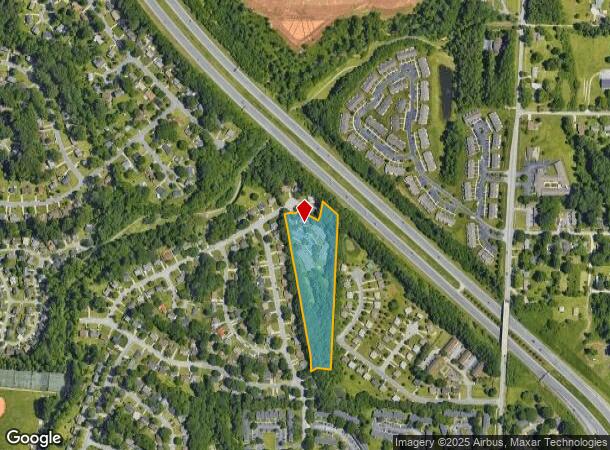  2104 Aileen Ct, High Point, NC Parcel Map