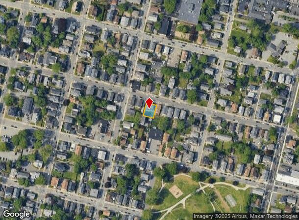  673 Walnut St, Fall River, MA Parcel Map