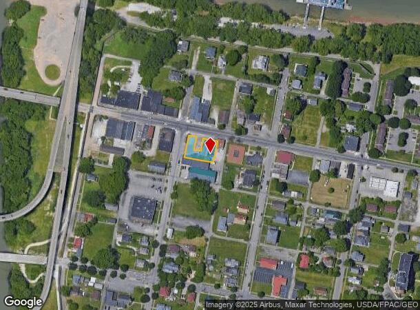 201 Bridge St, Huntington, WV Parcel Map