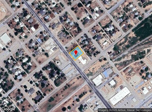 204 N Broadway St, Ballinger, TX Parcel Map