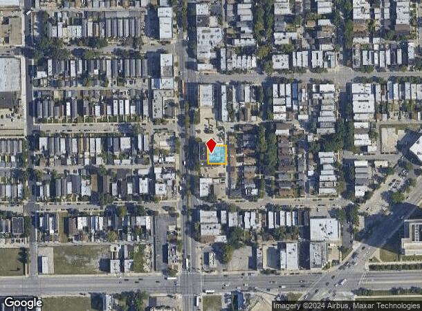  1111 S Western Ave, Chicago, IL Parcel Map