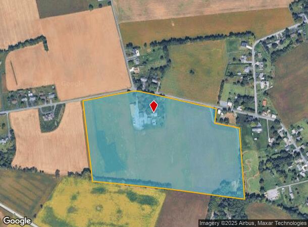  1405 Zimmerman Rd, Carlisle, PA Parcel Map