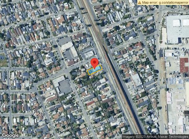  1701 N Willowbrook Ave, Compton, CA Parcel Map