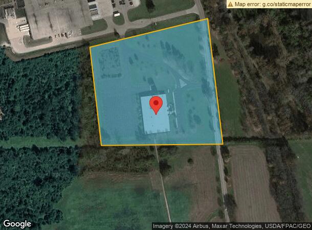  855 N 3Rd St, Tipp City, OH Parcel Map