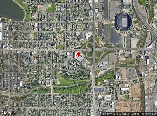  3200 W Colfax Ave, Denver, CO Parcel Map